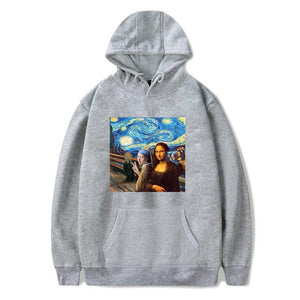 Hoodie Mona-Lisa