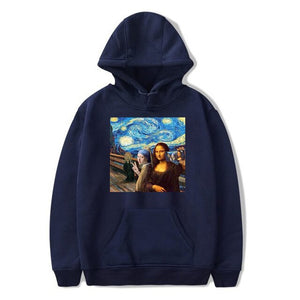 Hoodie Mona-Lisa
